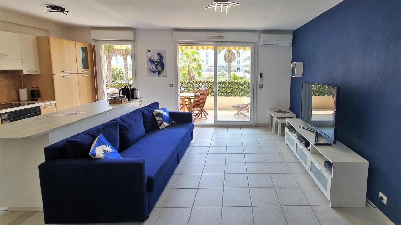 L'Atalante, 2 Pieces 47M2 Renove Residence Piscine Villeneuve-Loubet Dış mekan fotoğraf